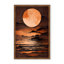 Nature Inspired Full Moon by  - Picture Frame Painting on Paper-81387520-131284584-131294008