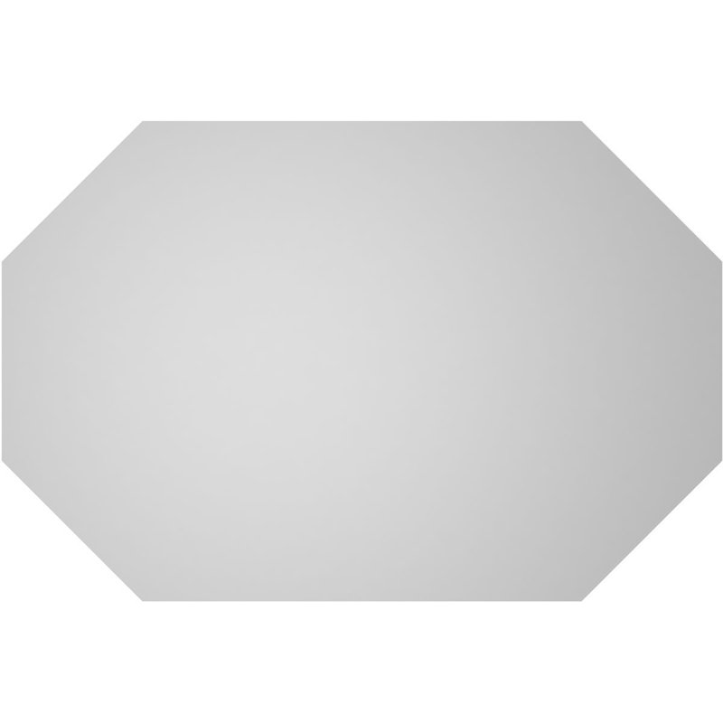 Évent horizontal gondole allongé en surface octogonal Signature, H 28 po x l 42 po x P 1,5 po