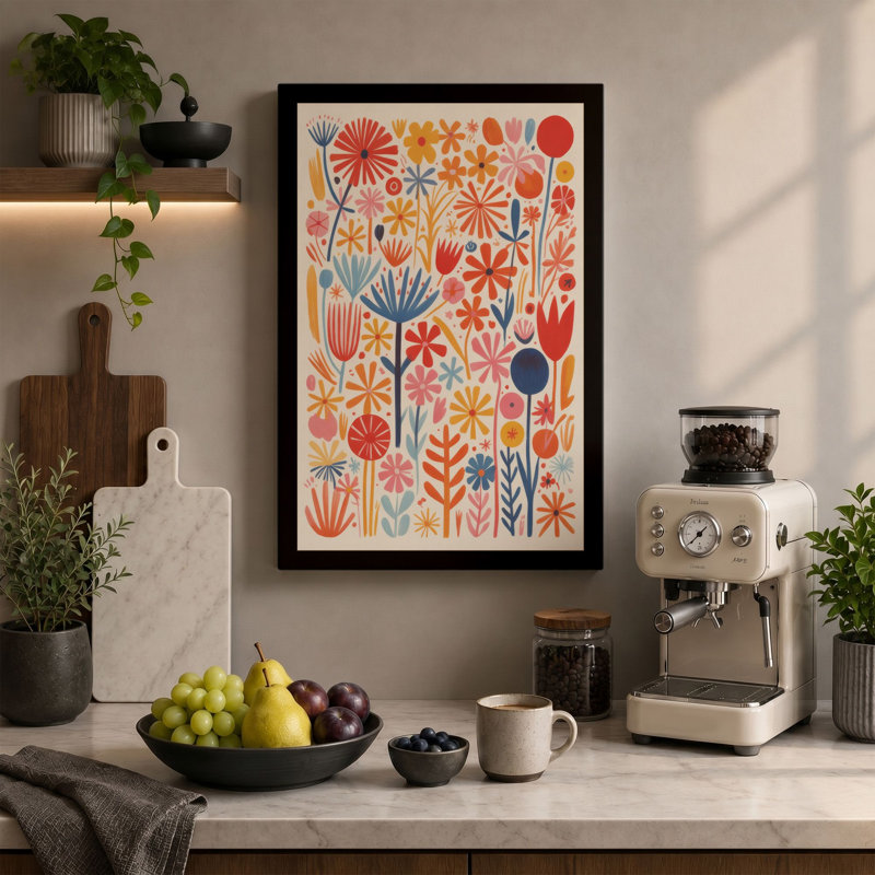Print, 18x12 - 45.7 x 30.5 cm, Terracotta Border
