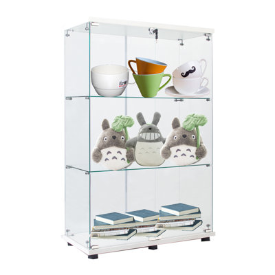 49'' H x 31.7'' W Glass Tower Display Cae