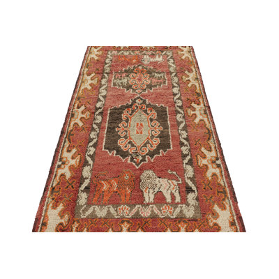 Moroccan One-of-a-Kind 3'11X6'11 Hand Knotted Area Rug