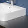 WS Bath Collections Fly 18.9'' Glossy White Ceramic Rectangular Bathroom Sink with Overflow