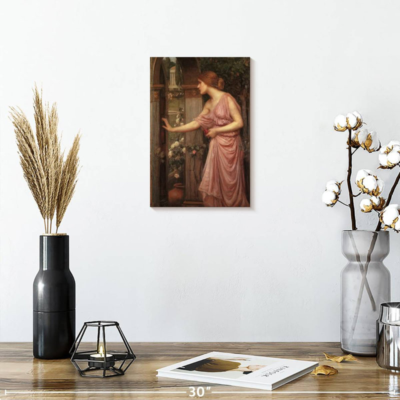 Leisha Psyche Entering Cupid's Garden, 12" H x 8" W