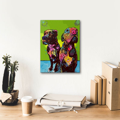 'Wasn't Me' by Dean Russo Studios, Canvas Wall Art