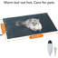 Coussin chauffant pour animaux de compagnie, 6 coussins chauffants chauffants pour chats avec minuterie, tapis d'extérieur chauffant pour animaux avec cordon résistant à la mastication-105758238