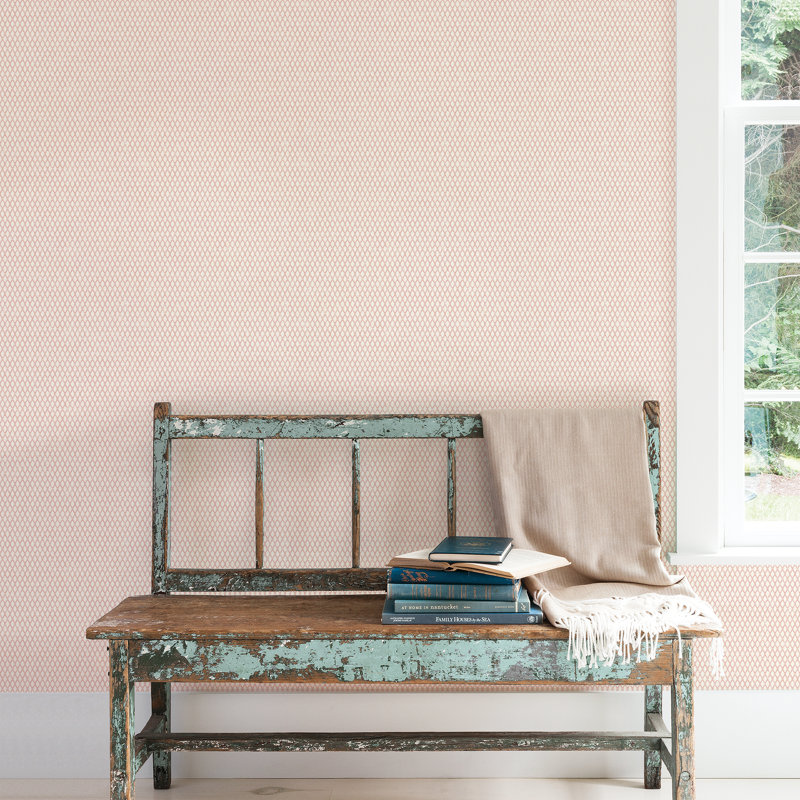 Bolckow 10m x 53cm Matte Wallpaper Roll, Cranberry