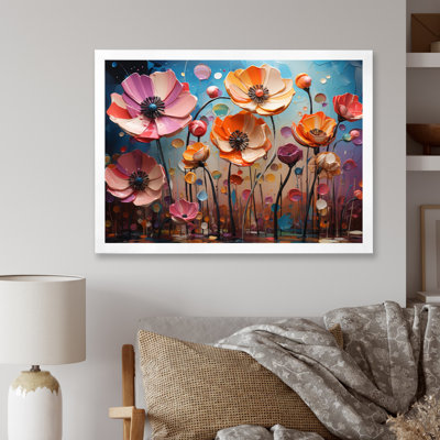 " Pink Dandelion Meadow Melody II "