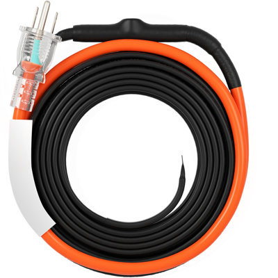 Ruban chauffant auto-régulant 15 pi 5 W / pi avec thermostat