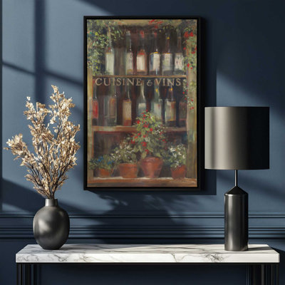 «Wine and Herbs II» par Carol Rowan, reproduction d'art sur toile
