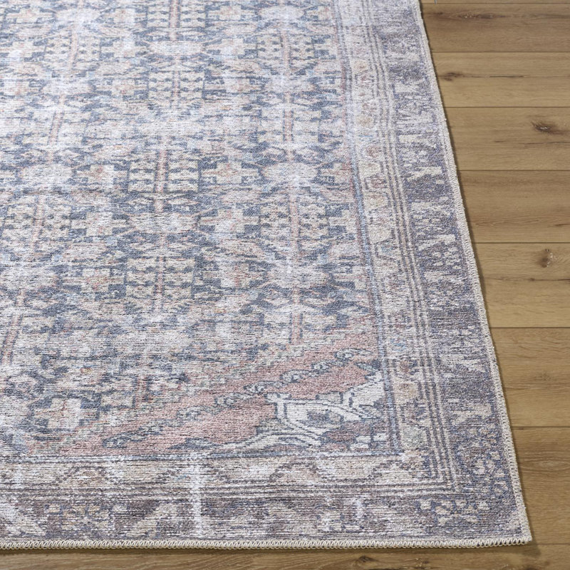 Angiela Machine Washable Indoor Rug, Runner 2'7" x 7'10"