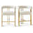Chenille Upholstered Counter Stool-1503988482