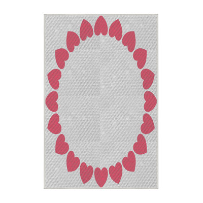 Tapis rose Ajhar