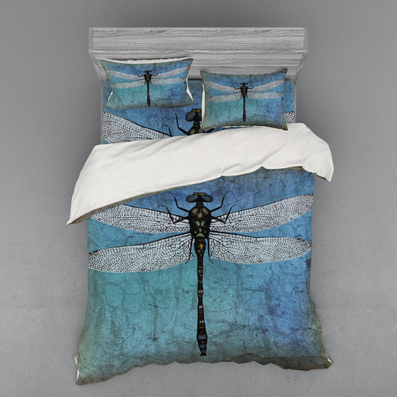 Farmhouse / Country Polyester Duvet Cover, Queen Duvet Cover + 3 Additional Pieces