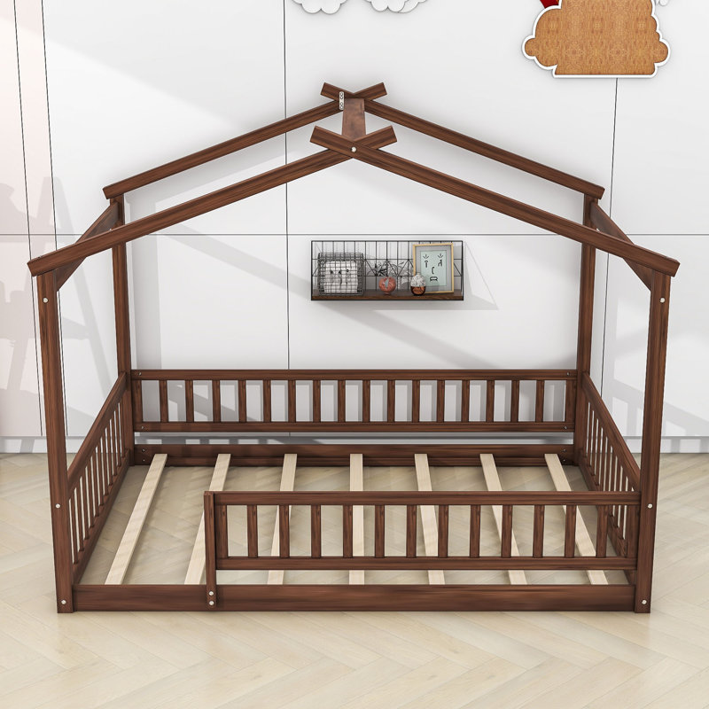 Galbin House Bed by Harper Orchard, Walnut, Full
