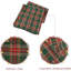 Chemin de table à carreaux tartan vert, 33 x 274 cm (13 x 108 pouces)-135838001