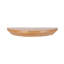 Canvey Half Moon Solid Wood Floating Table Shelf-815852506