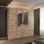 4 Door Manufactured Wood Wardrobe-347248246