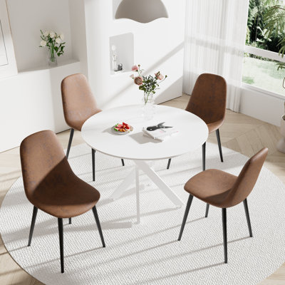 Ensemble de table de salle à manger 5 pièces pour 4