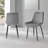 Marble Effect Round Dining Table and 2 Upholstered Dining Chairs-1182788167-1143533307