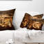 Coussin lombaire en cangos d’afrique du sud africain landscape