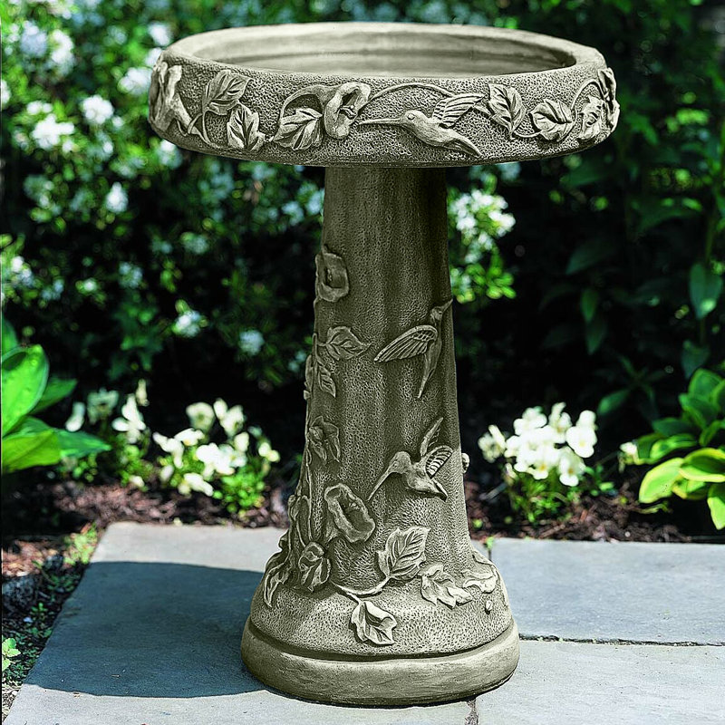 Bain d'oiseaux colibri, Bronze cuivré