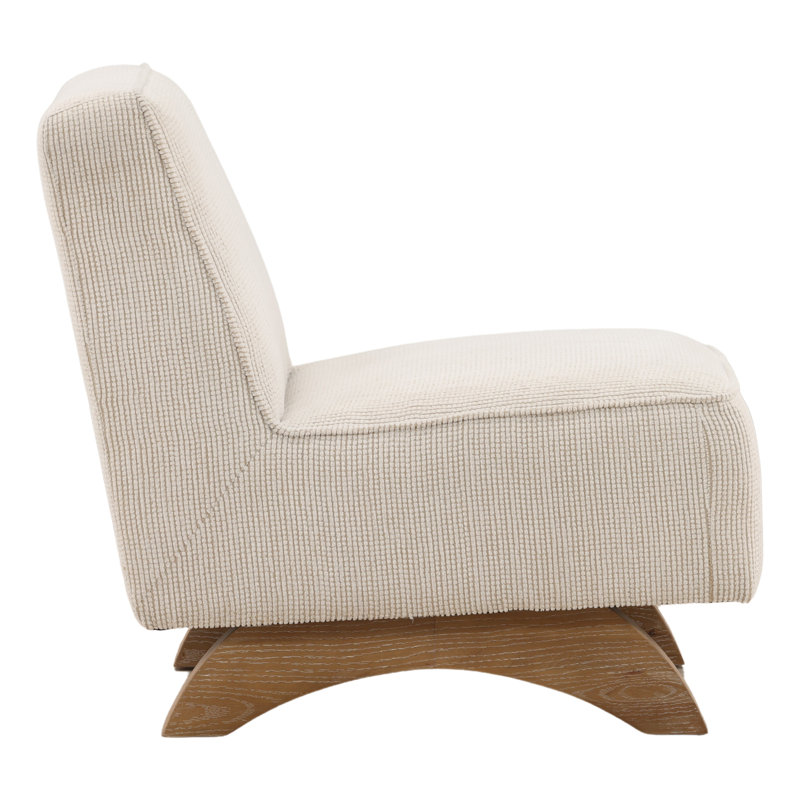 Abria Occasional Chair Sand, Cream Fabric