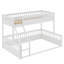 Detachable Safety Bunk Bed, Solid Pine, Modern Space Saver For Family And Sleepovers