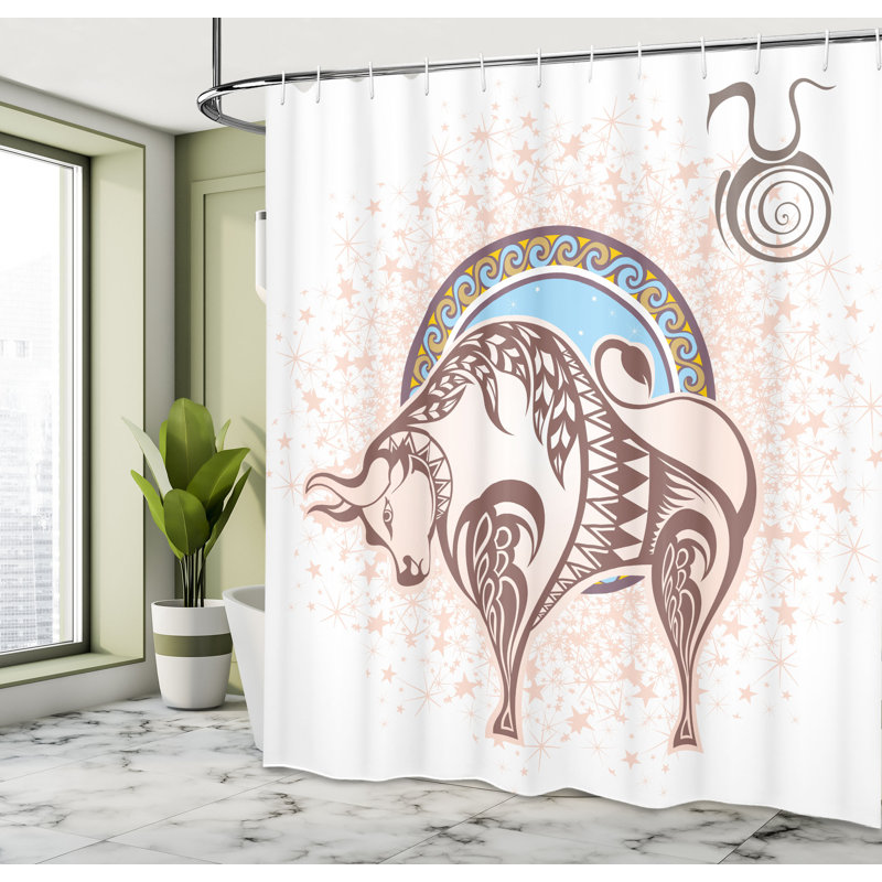 Rideau de douche Ambesonne, H 75 po x l 69 po