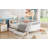 Twin Wood Platform Bed With Drawers