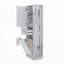 Grande armoire de rangement moderne, compartiment inclinable, tablettes réglables-38698848