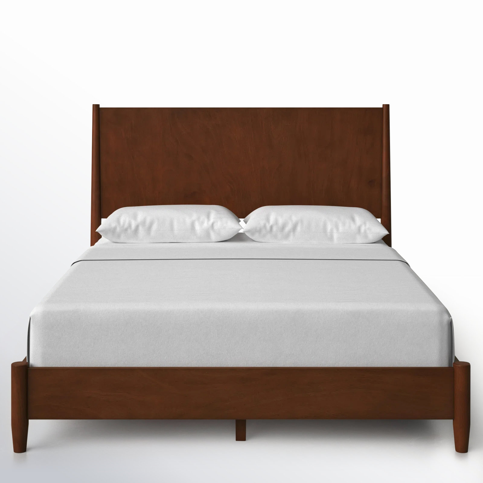 Williams Low-Profile Bed, Queen, Walnut