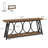 Industrial Vintage 2-Tier Console Table with Ample Storage