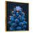 Toile avec cadre flottant or
