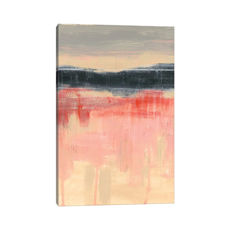 Paynes Horizon II by Jennifer Goldberger - Wrapped Canvas Painting, 20.32 cm H x 30.48 cm W