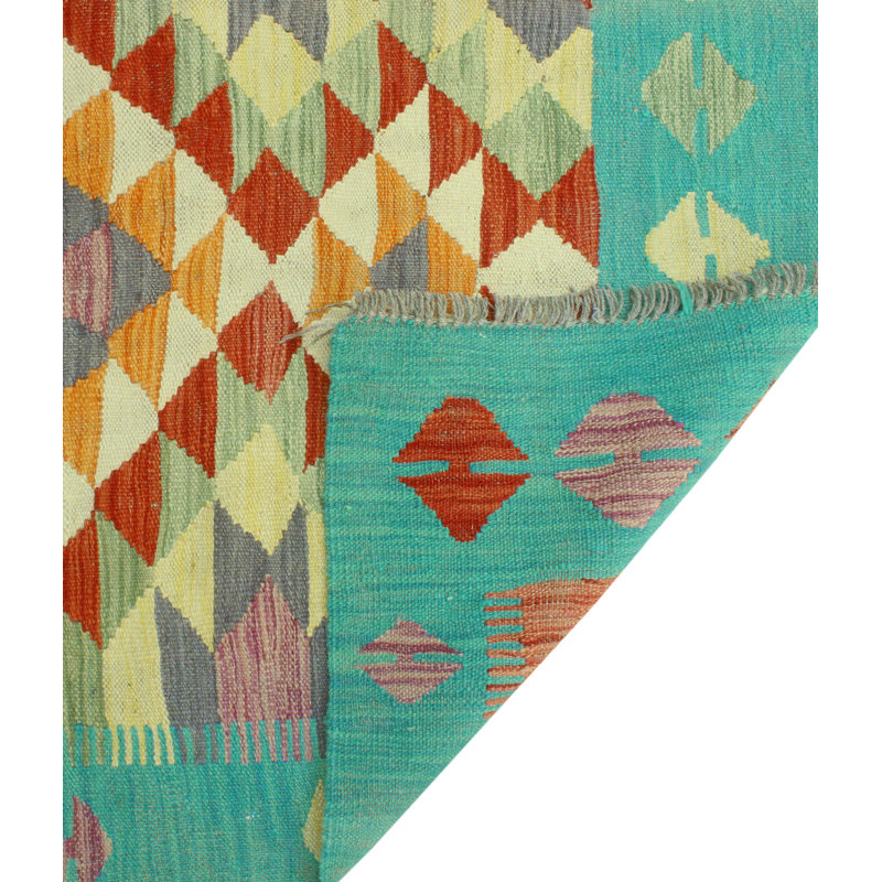 Bobbee Wool Geometric Indoor Rug