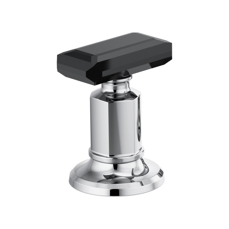 Invari™ Widespread Lavatory Faucet with Column Spout, Knob, Polished Chrome
