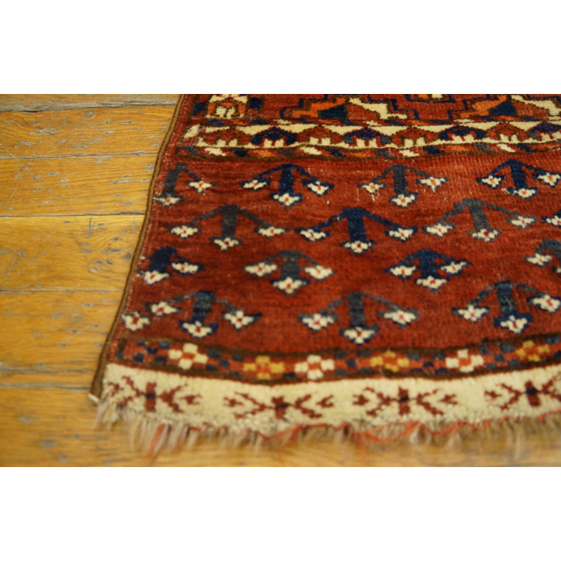 Tapis noué à la main Antique Turkmen Turkmenistan
