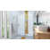 Mirage-Z 50'' W x 72" H Single Sliding Frameless Shower Door with ClearMax™ Technology
