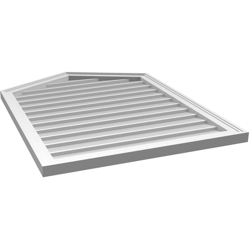 Ventilateur à pignon en uréthane non-fonctionnel Signature, H 40 po x l 30 po x P 1,5 po