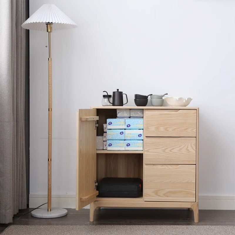 Petit meuble d'appoint simple et moderne, 31.5" H x 31.5" W x 17.72" D