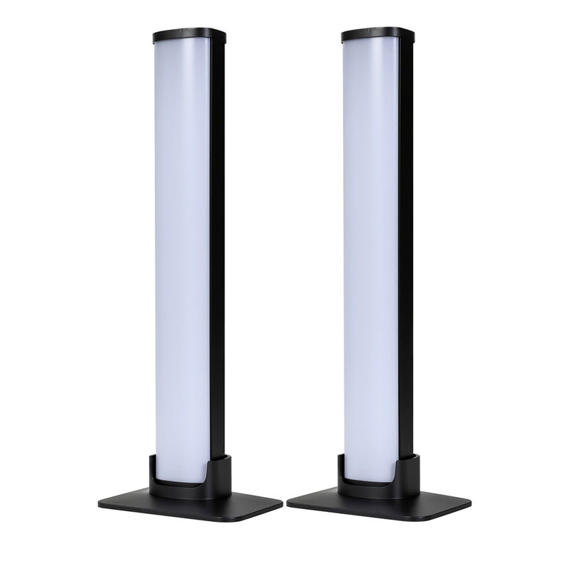32cm Polished LED Column Floor Lamp