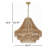 Ana Wrought Iron 6-Light Chandelier