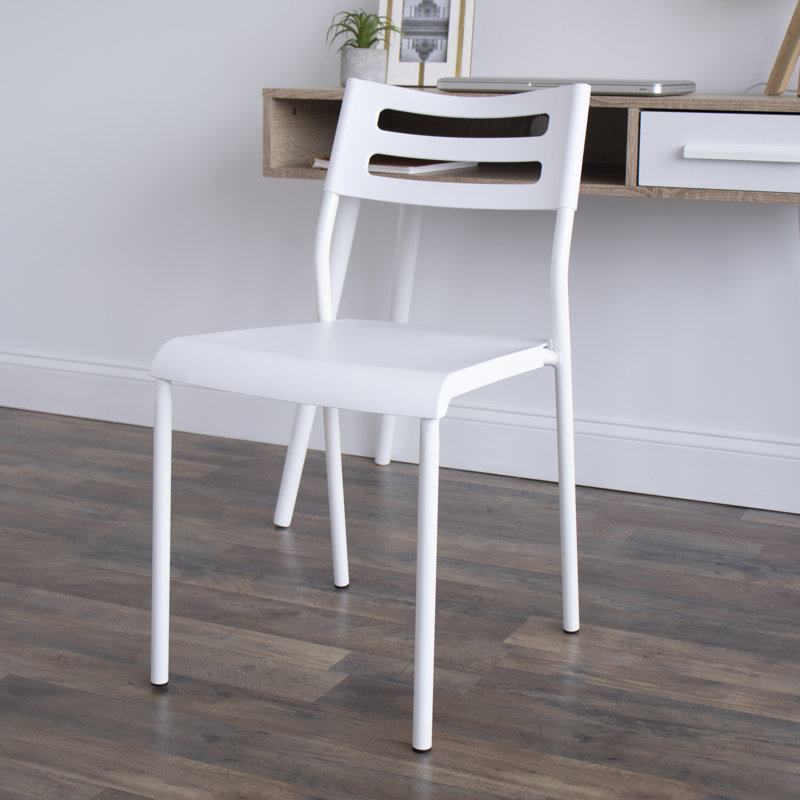 Chaise d'appoint Hadsell, Blanc