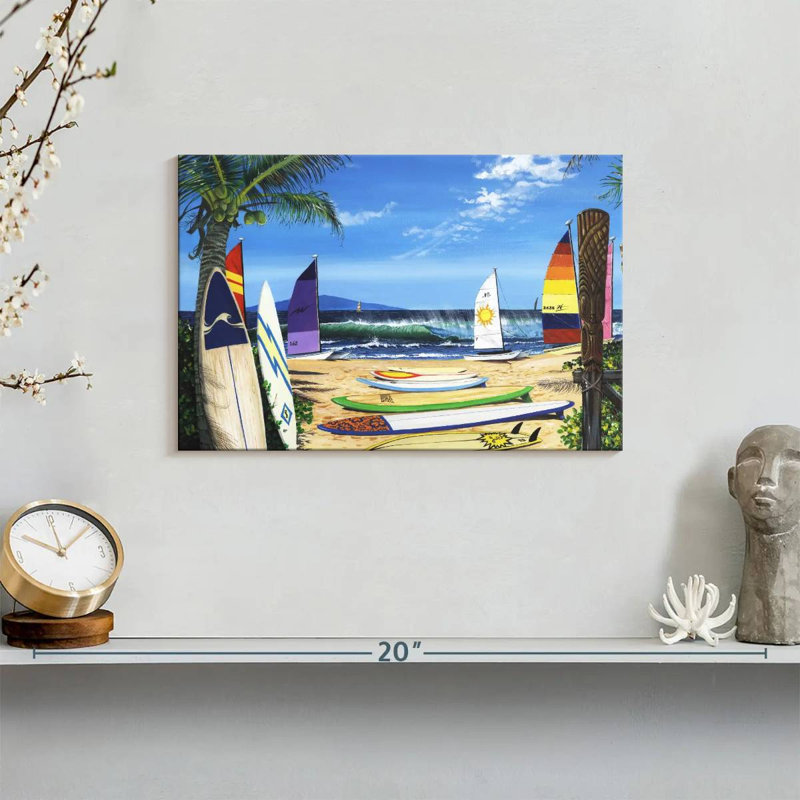 Senne Surf And Sail, 8" H x 12" W