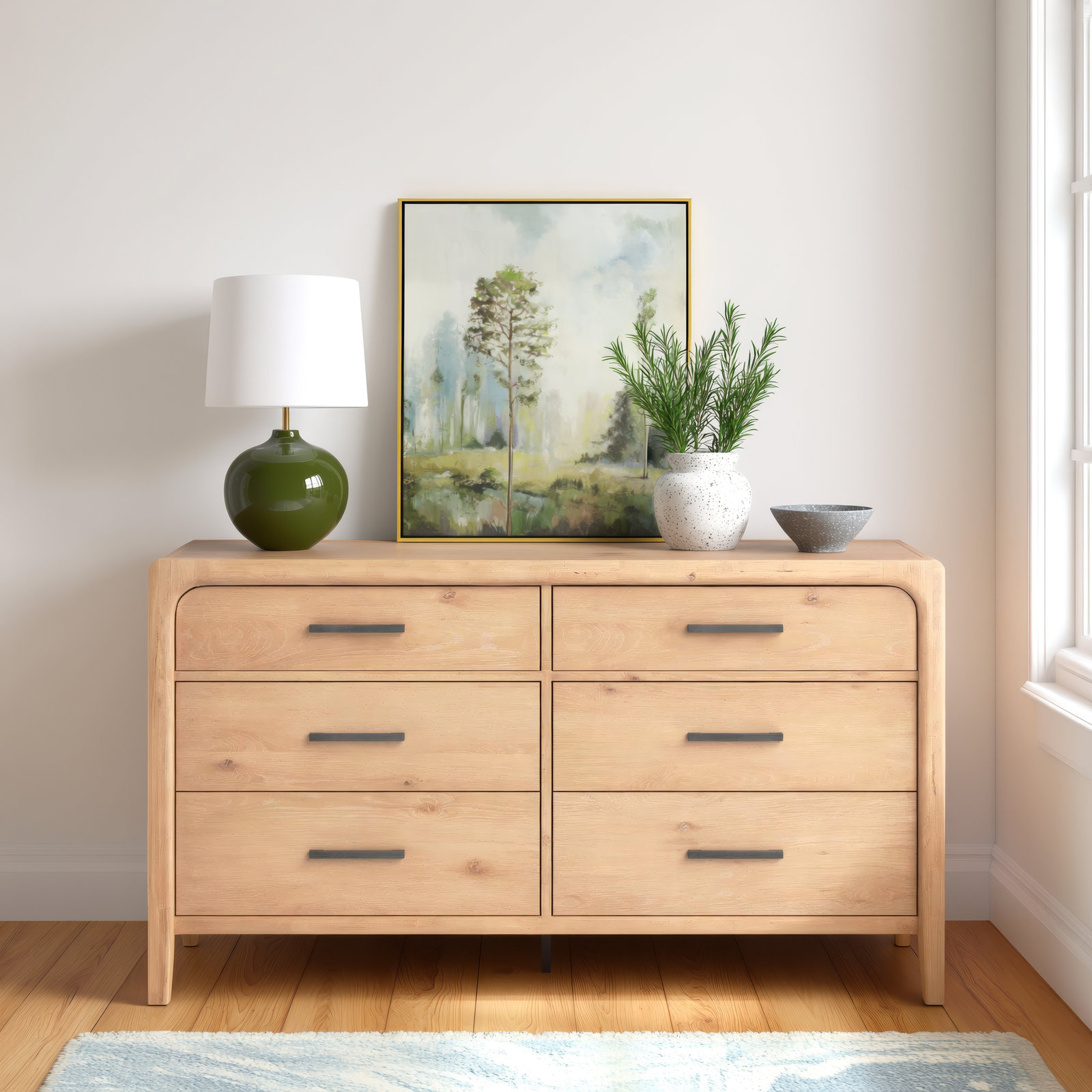 Rory 6 - Drawer Double Dresser