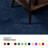 Furnish My Place Modern Plush Pet and Kids Friendly Solid Color Navy Area Rugs, Stain & Fade Resistance, Perfect for Living Room, Dining Room, Bedroom, Playroom and Kidsroom, Event, Wedding Rug-1250723123