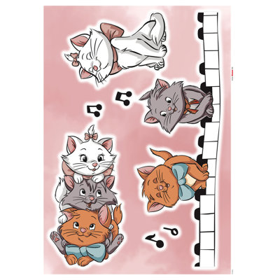 Wandaufkleber Aristocats Kittens