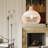 Ajshe 1 - Light Rattan Teardrop Pendant-734081285