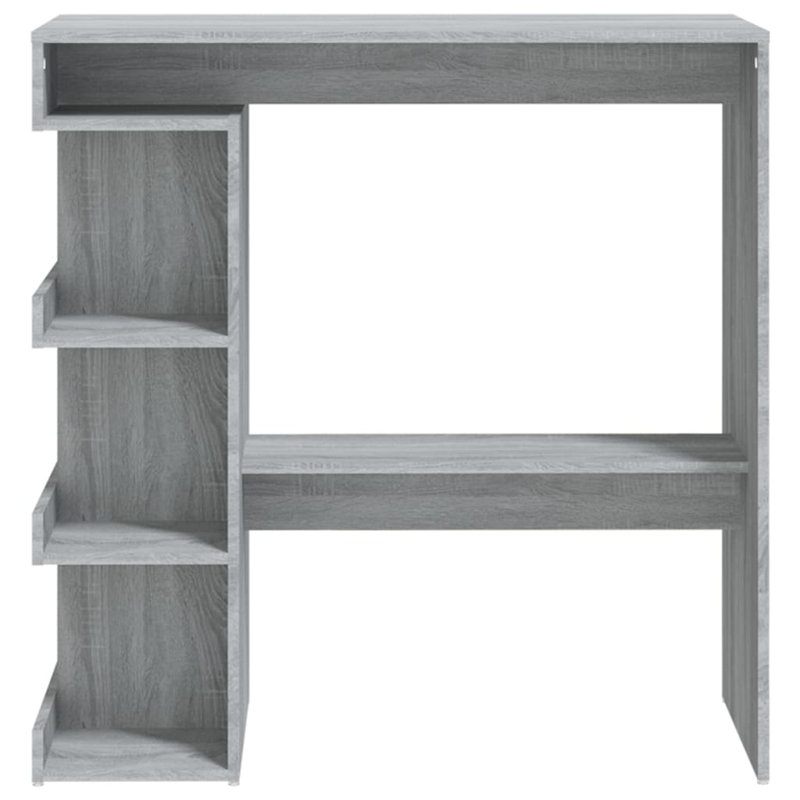 Rectangular Dining Table, Gray Sonoma