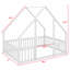 House-Shaped Floor Bed With Fence-666340116